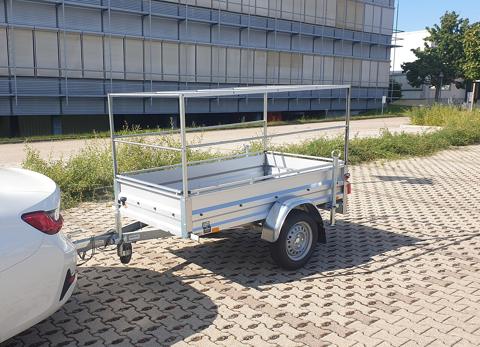 Przyczepka samochodowa 750kg, Jelenia Góra, centrum